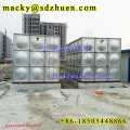 X star shape cold pressed hot dip galvanized steel water tank for village